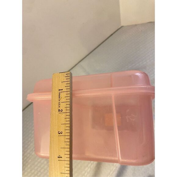 Rubbermaid 6qt keeper 1990 pink container #2281 Made in USA - Picture 5 of 6